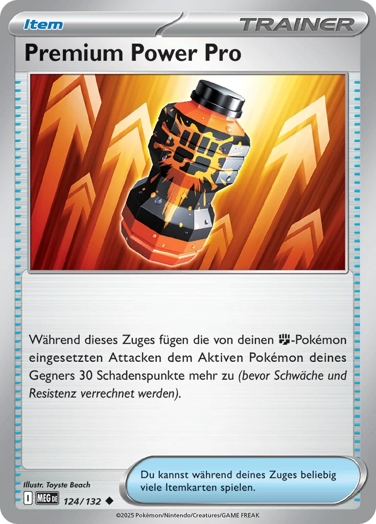 Premium Power Pro 124/132 REVERSE HOLO (DE)