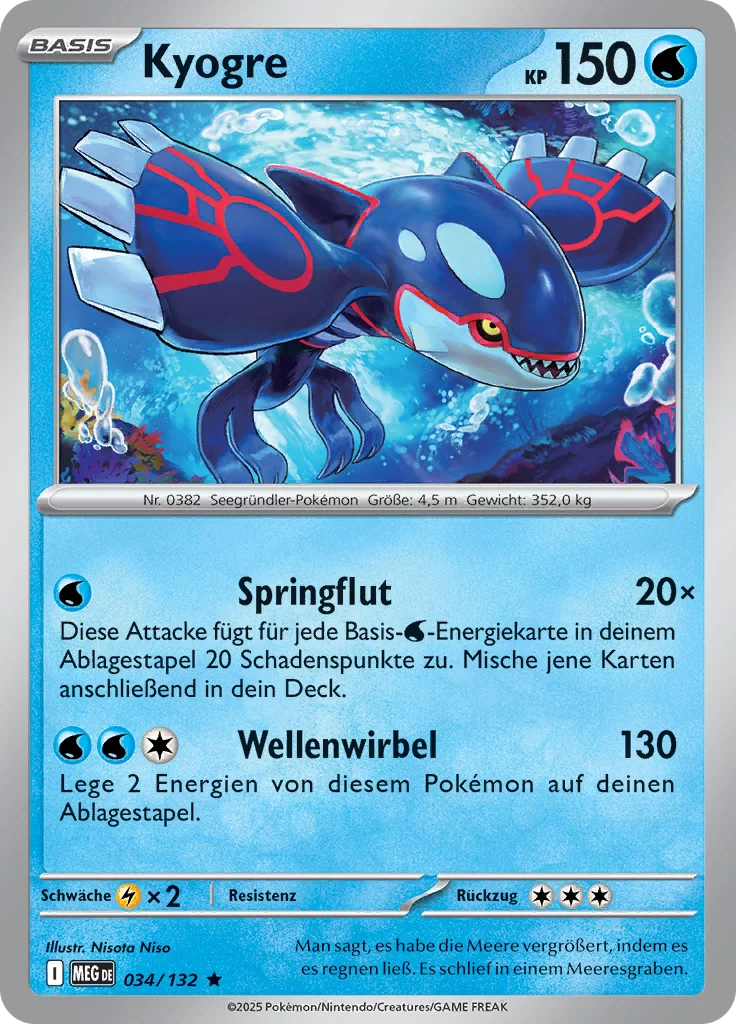 Kyogre 034/132 (DE)