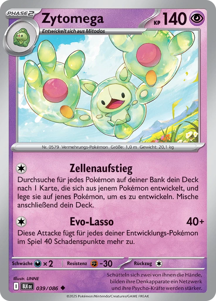 Zytomega 039/086 (DE)