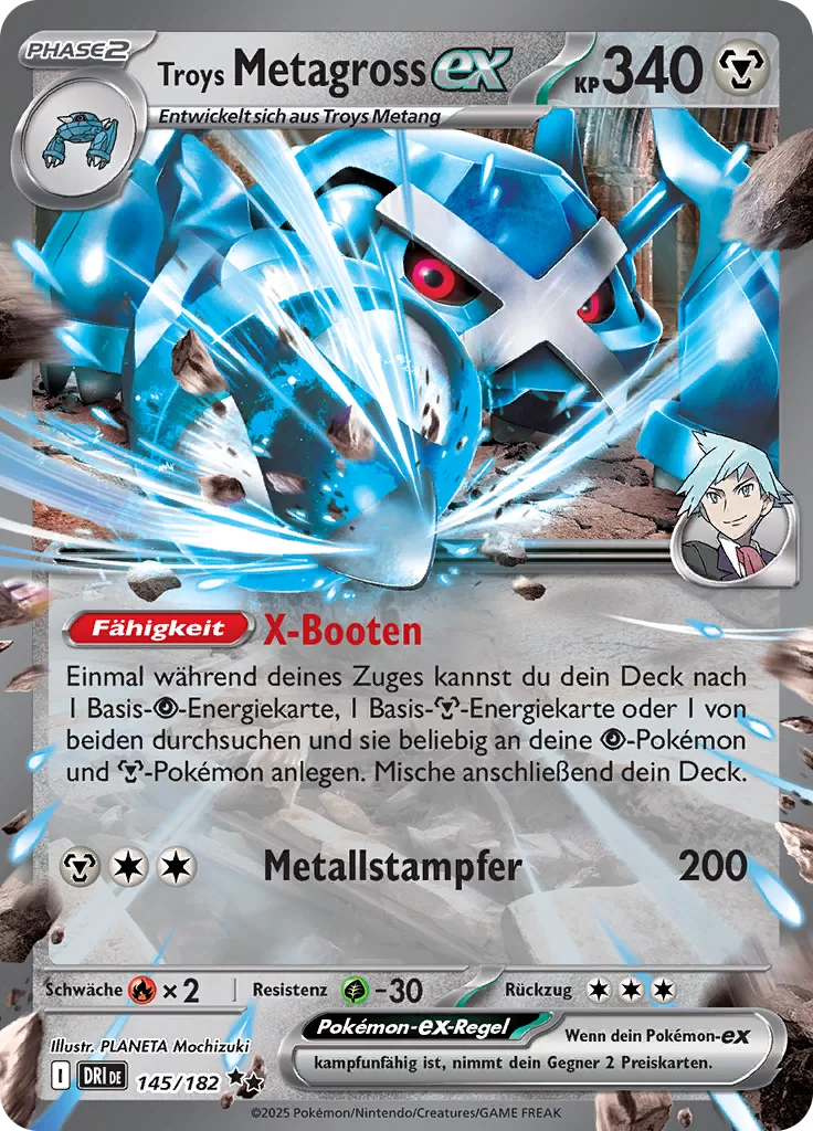Troys Metagross EX 145/182 (DE)