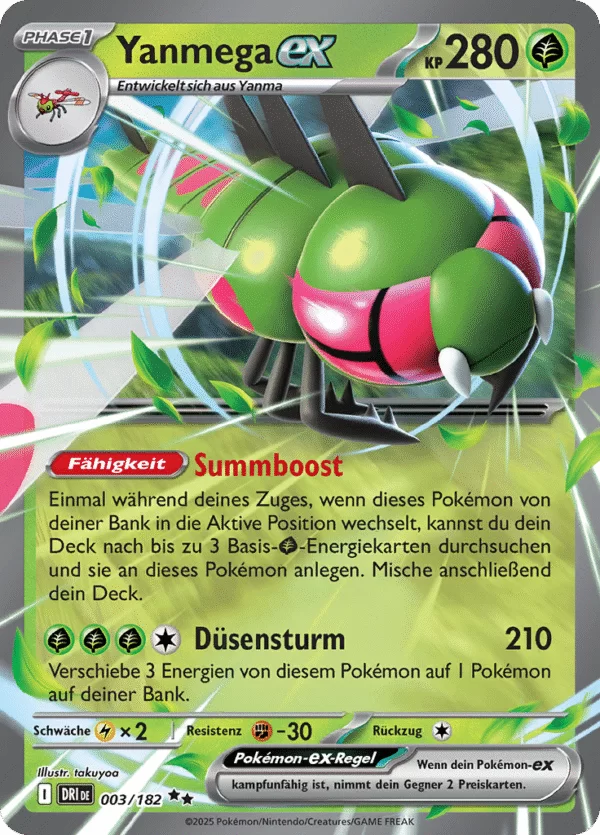 Yanmega EX 003/182 (DE)