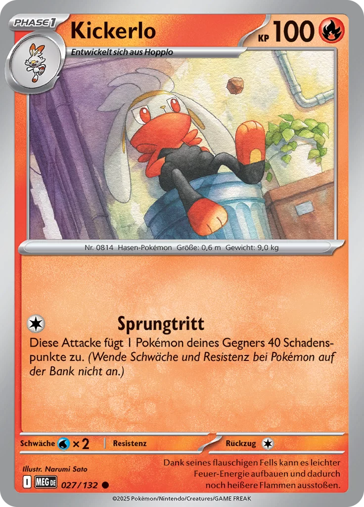 Kickerlo 027/132 REVERSE HOLO (DE)